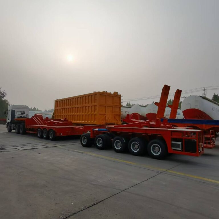 Shandong Nanou Automobile Co., Ltd. Detailed introduction of semi-trailer