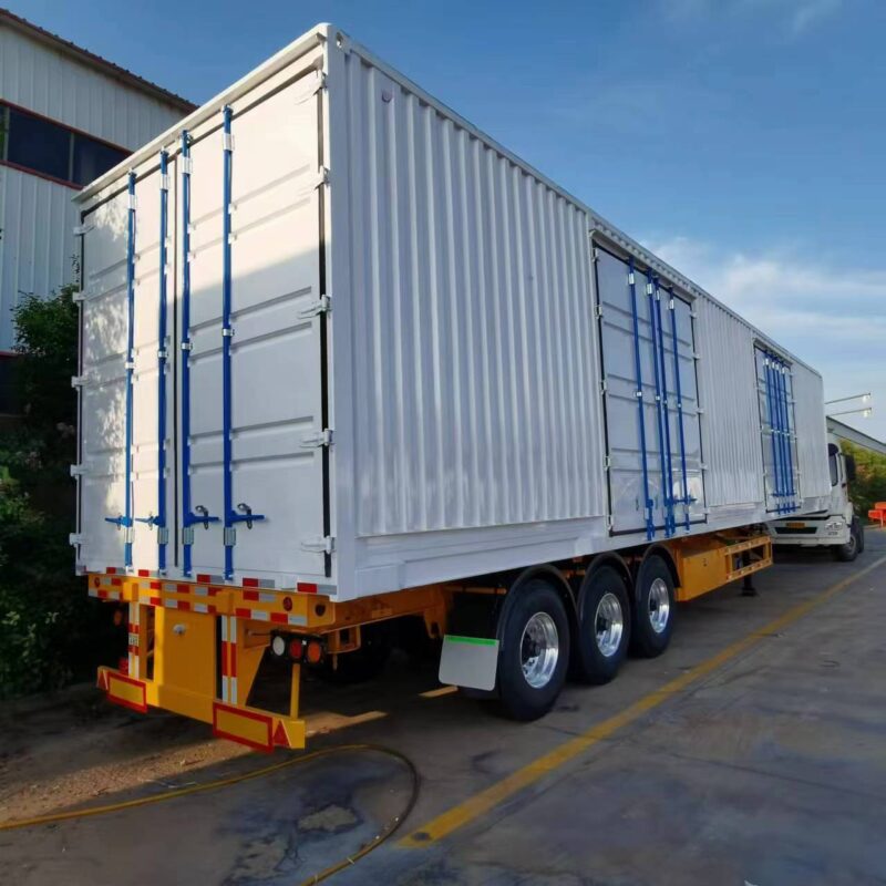 Logistics container transport semi-trailer - Image 3