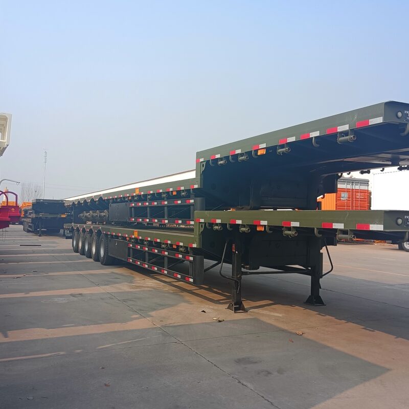 5 axle flat semi-trailer - Image 2