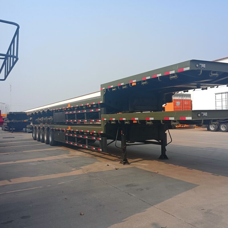 5 axle flat semi-trailer - Image 3