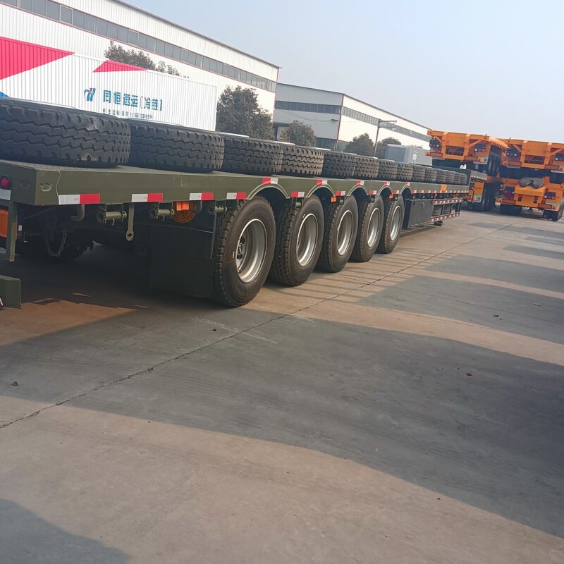 5 axle flat semi-trailer - Image 4