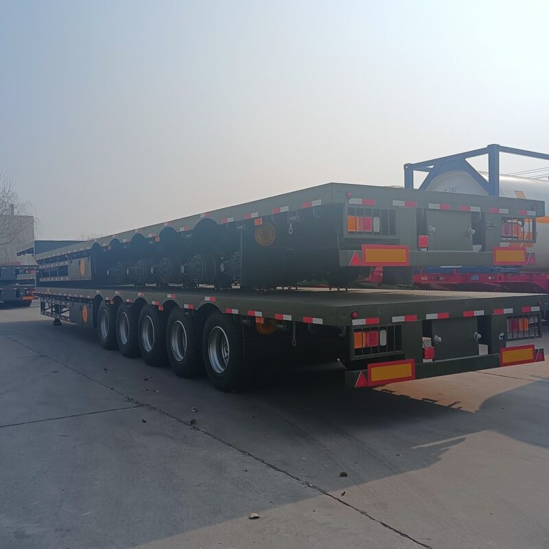 5 axle flat semi-trailer - Image 6