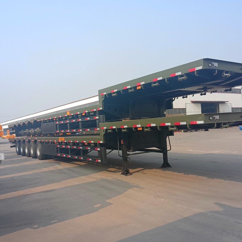 5 axle flat semi-trailer - Image 7