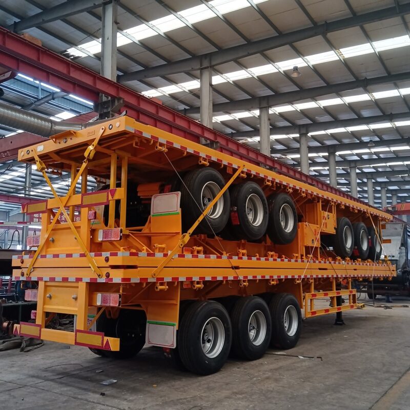 3 axle flat transport semitrailer - Image 6