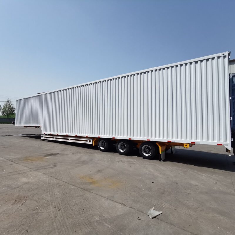 Logistics container transportation semi-trailer - Image 2