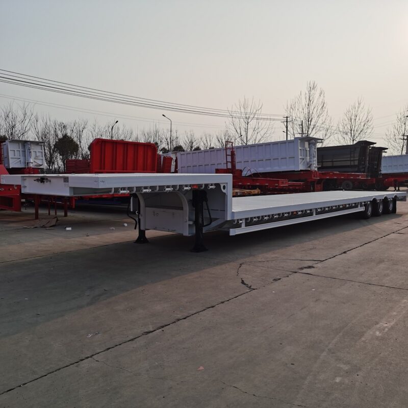 Flatbed transport semi-trailer - Image 9