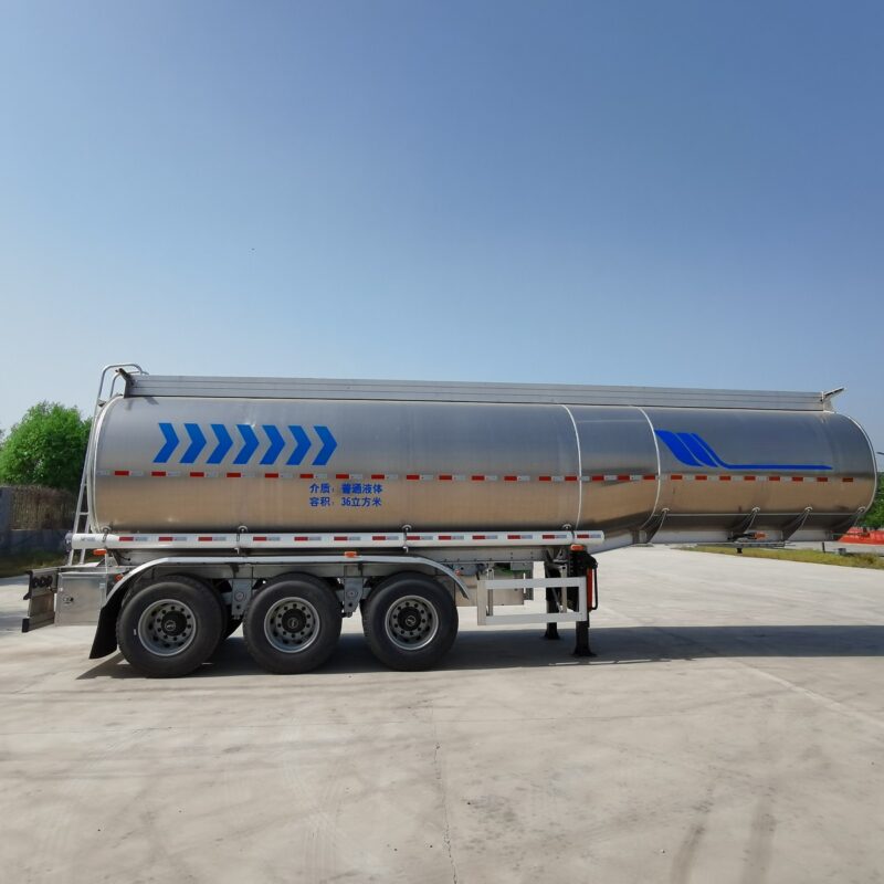 Stainless steel aluminum alloy tanker truck - Image 7