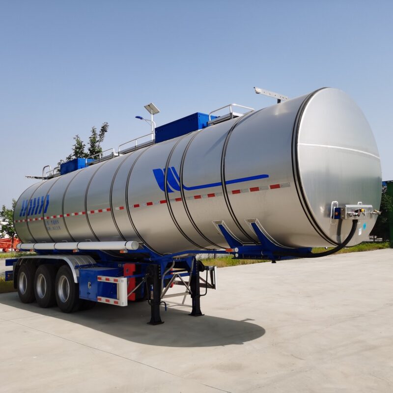 Stainless steel aluminum alloy tanker truck - Image 9