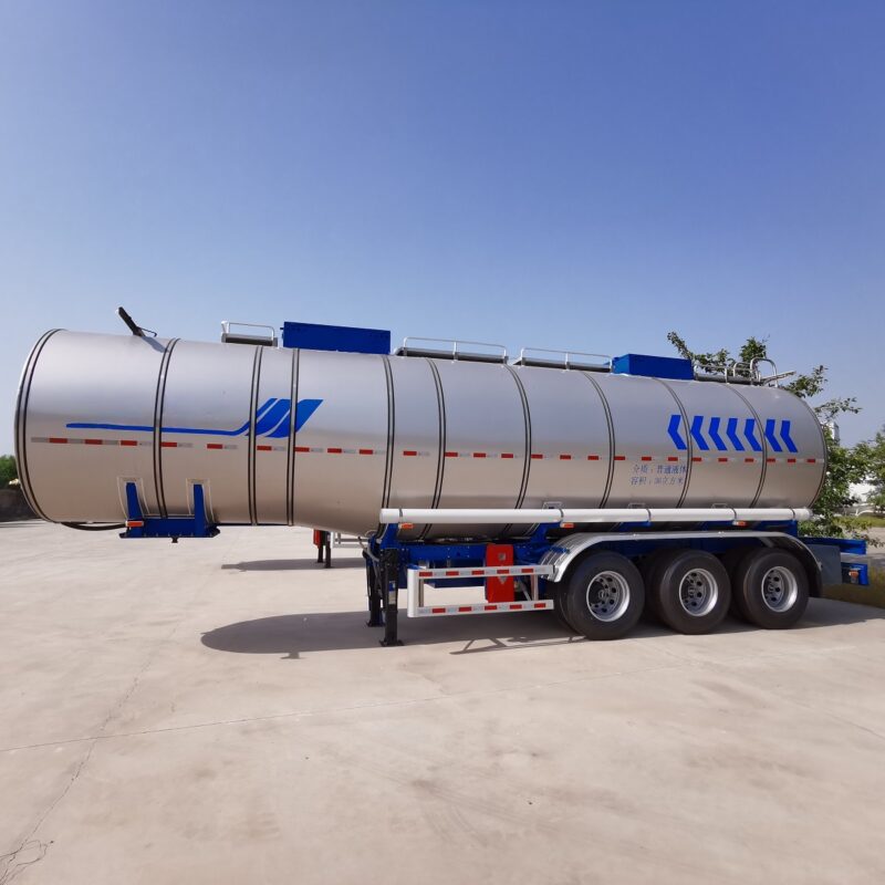 Stainless steel aluminum alloy tanker truck - Image 11