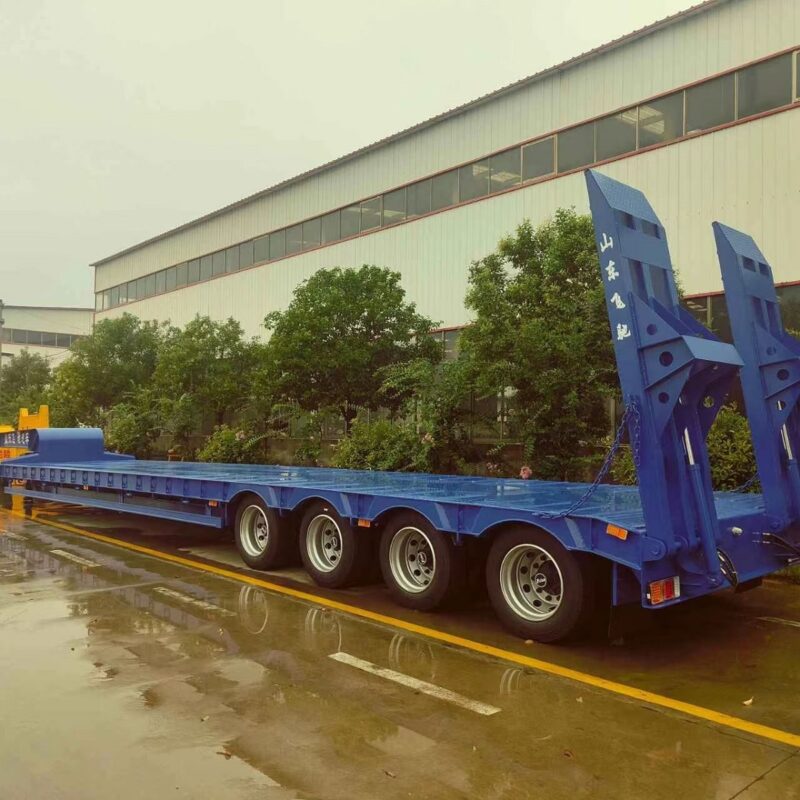 Low flat semi-trailer - Image 3