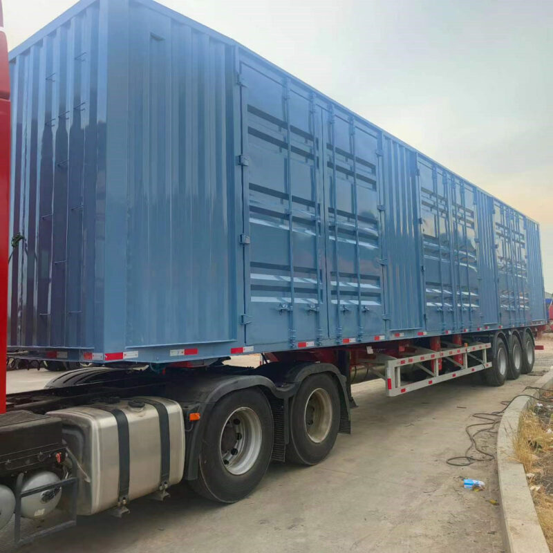 Container transport semi-trailer - Image 4