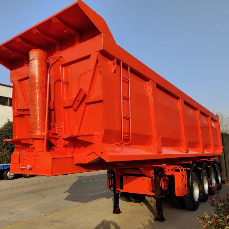 U-shaped rear tip-over semi trailer - Image 3