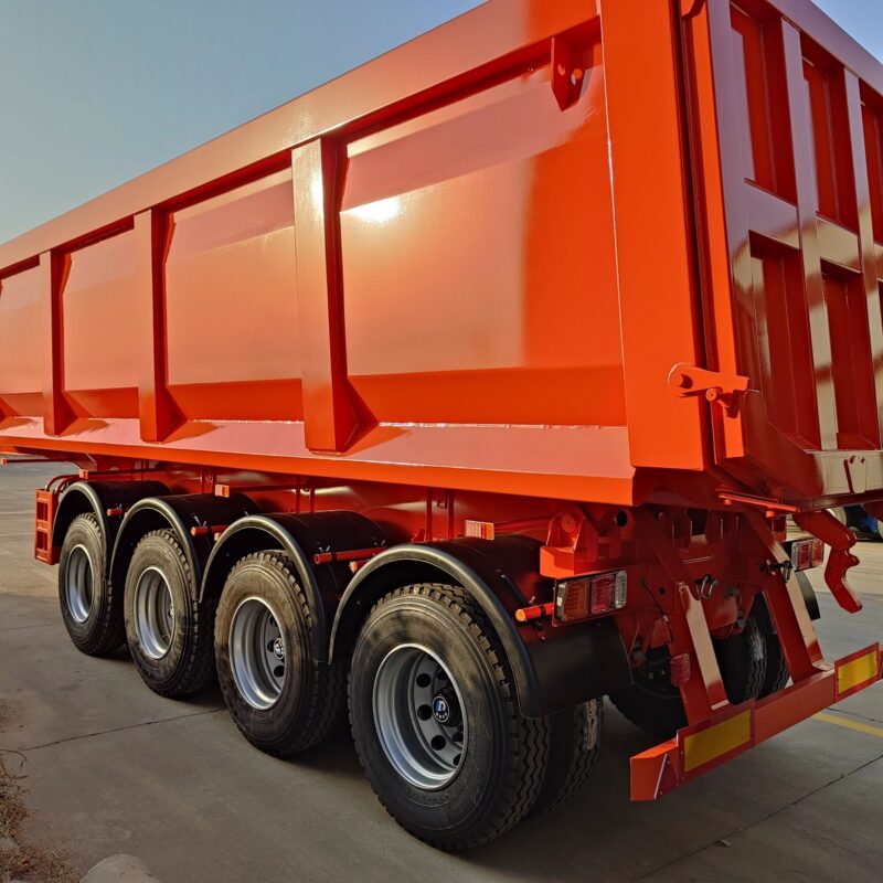 U-shaped rear tip-over semi trailer - Image 4