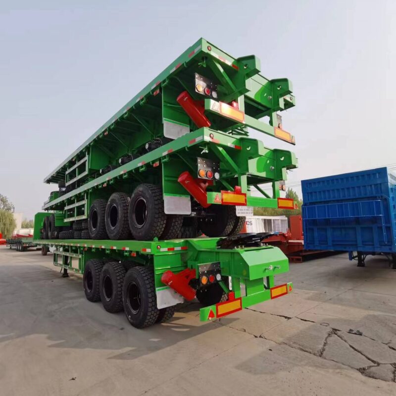 Flatbed transport semi-trailer - Image 5