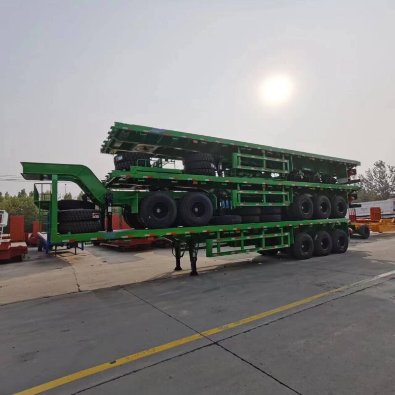 Flatbed transport semi-trailer - Image 7