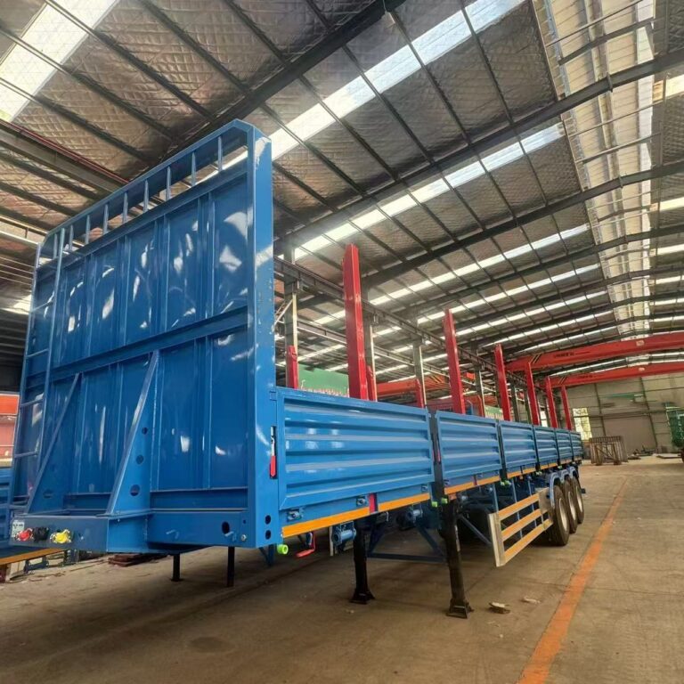 Typical application scenarios of track board semi-trailer