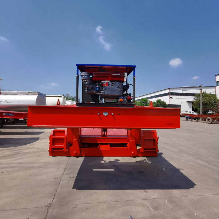 Analysis of the advantages of 4-axis large cargo transportation high-low flatbed semi transporter technology