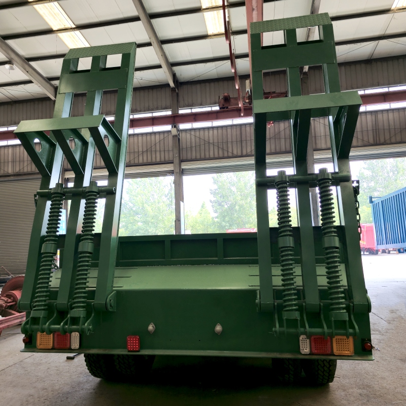 6-axle low flatbed semi-trailer