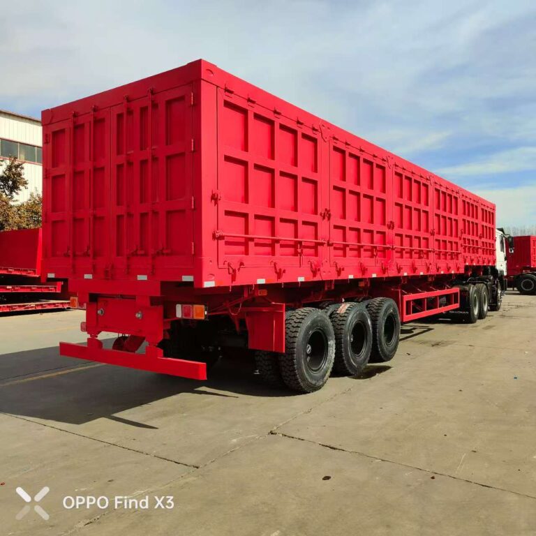 Other application areas of self dumping semi-trailer