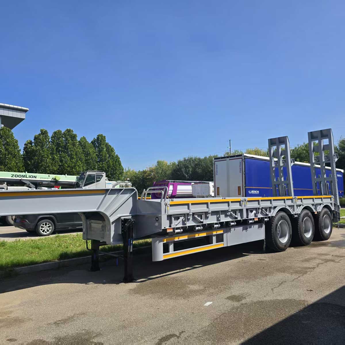 3-axis mechanical ladder truck