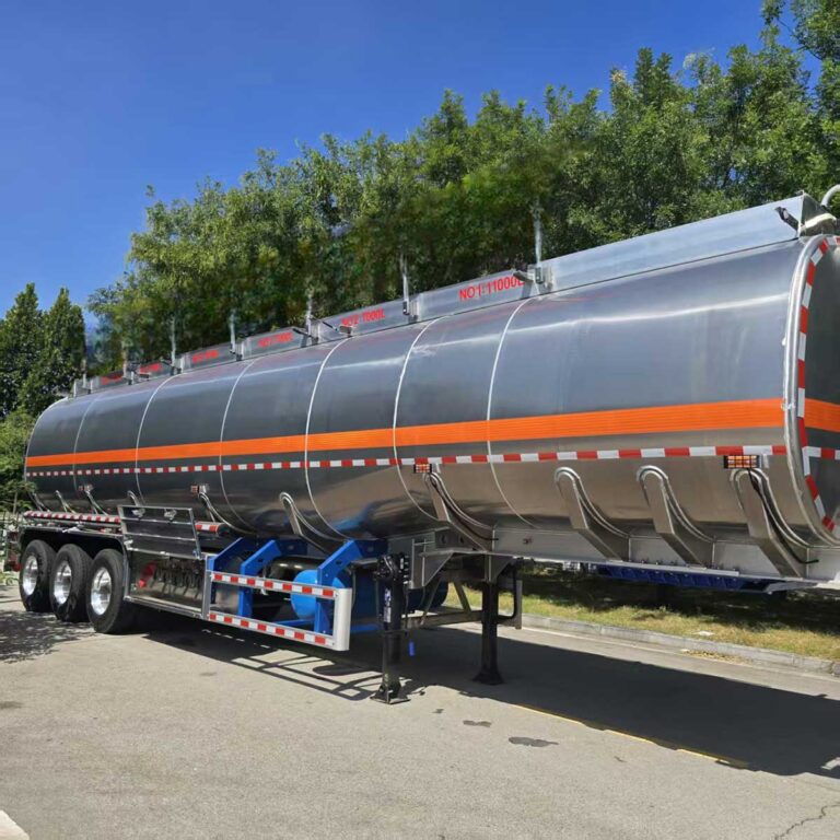 Core advantages of aluminum alloy oil tanker trucks