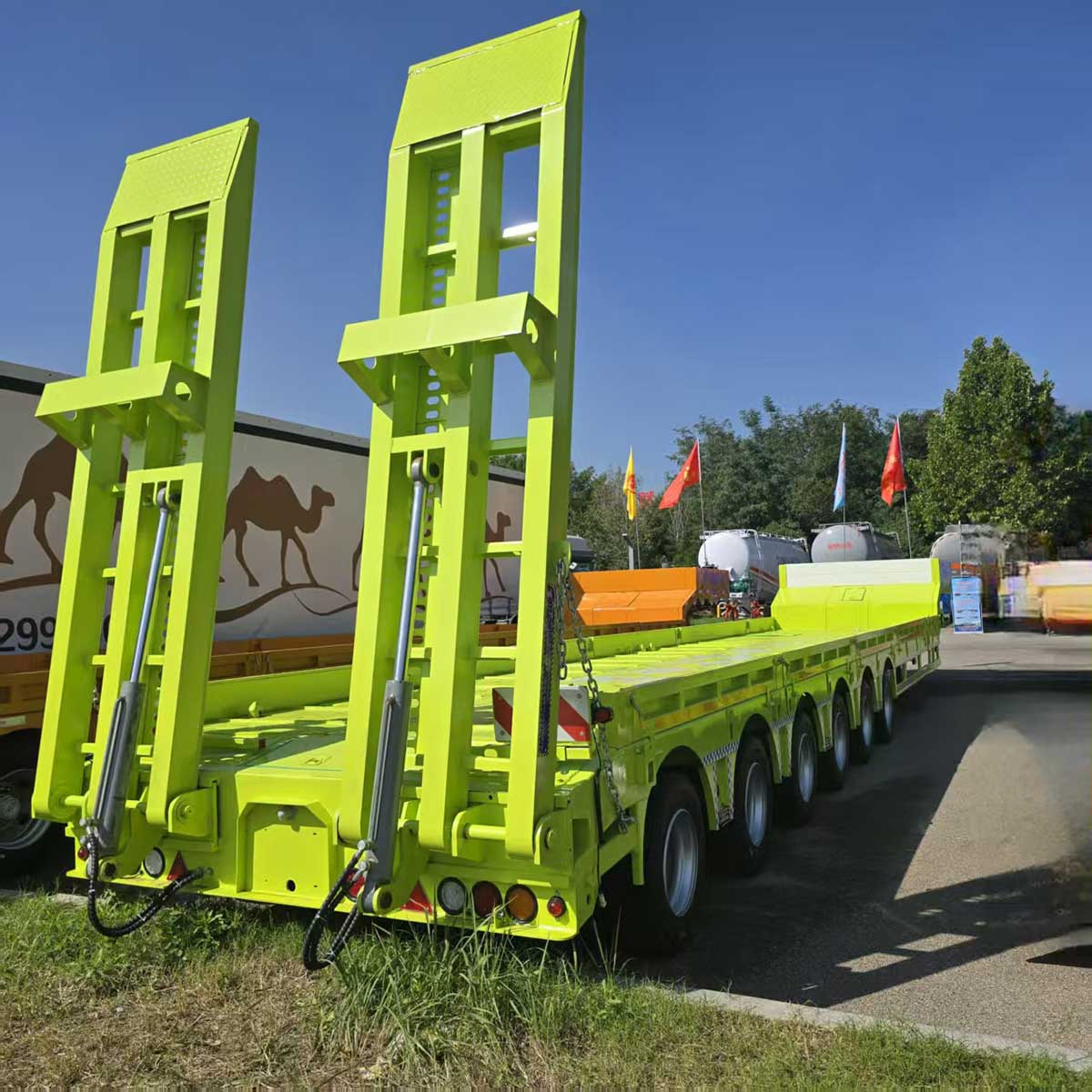 6-axis hydraulic ladder truck