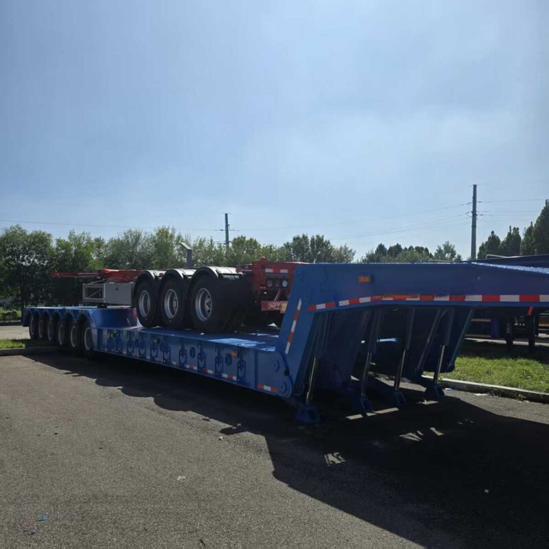 6-axis hydraulic goose head ladder truck