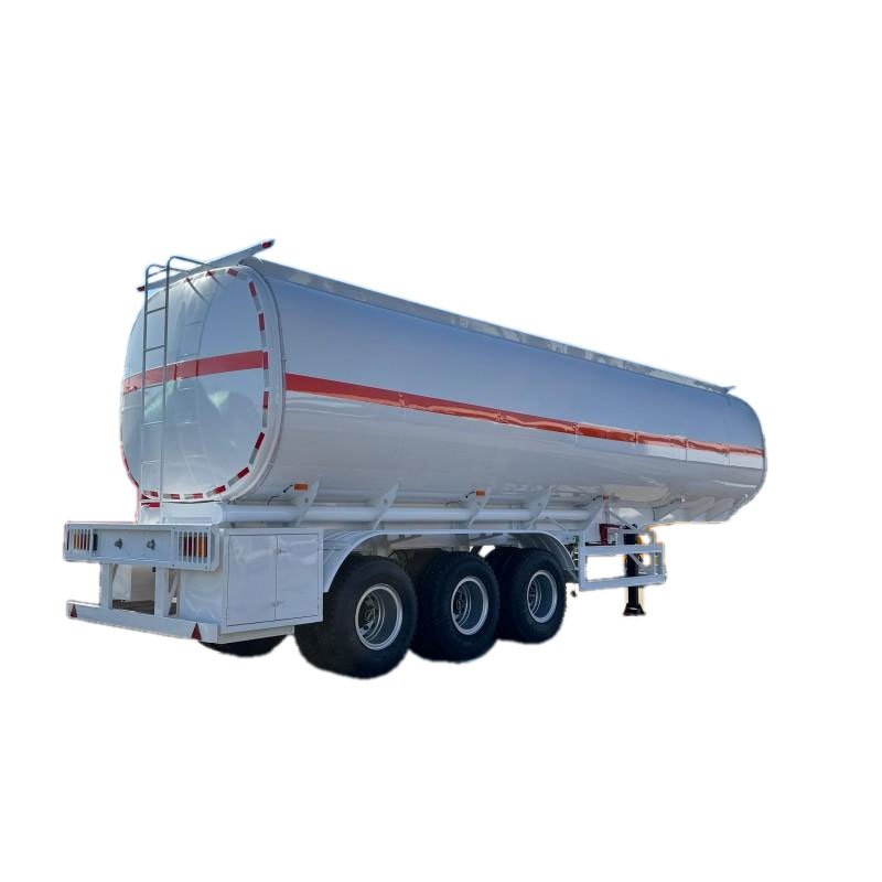 3-axis carbon steel gasoline tank semi-trailer