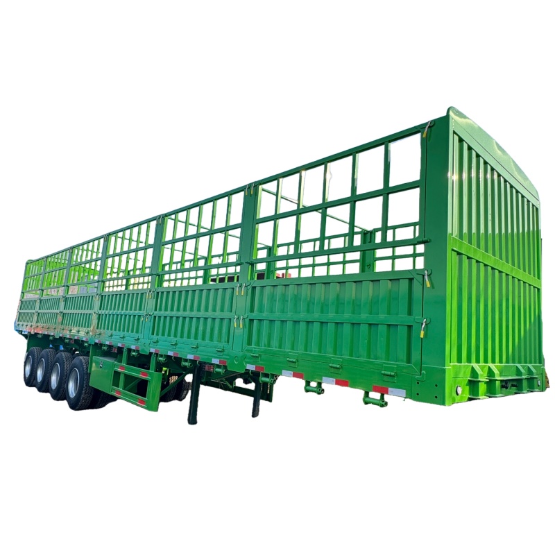 4-axle warehouse semi-trailer