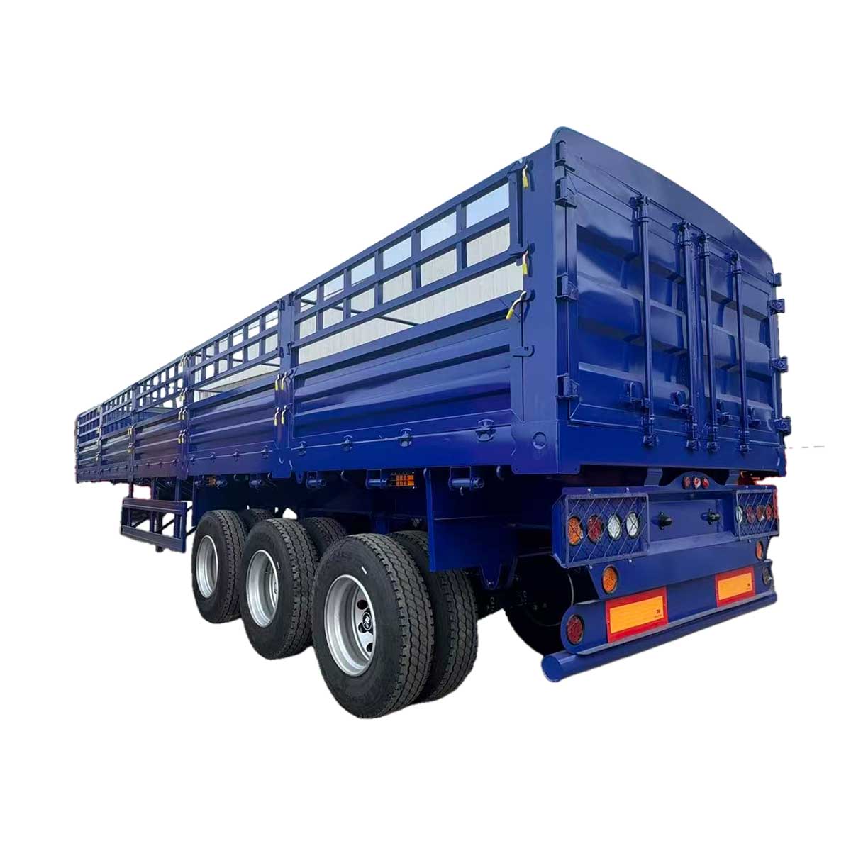 3-axle container semi-trailer