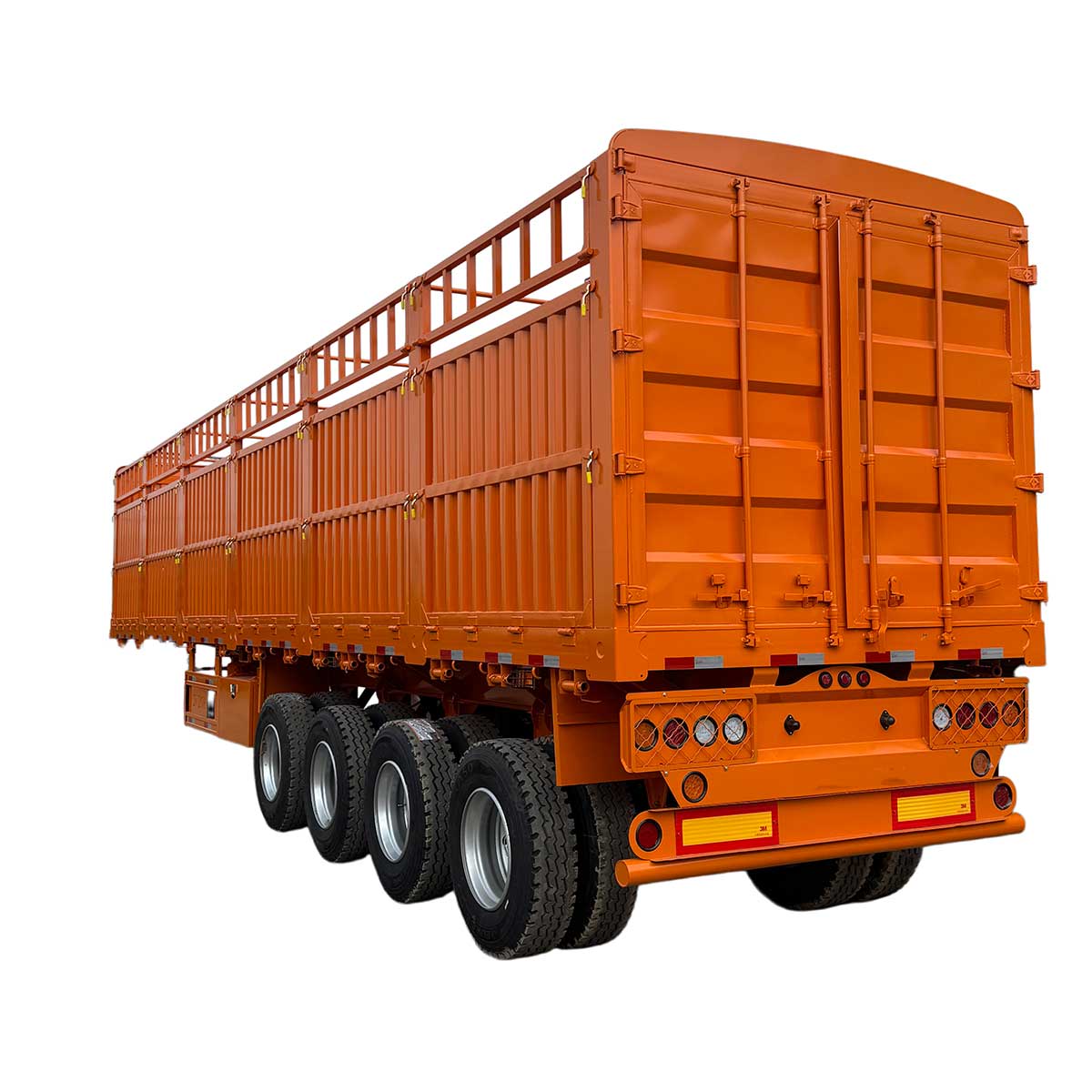 4-axle warehouse semi-trailer