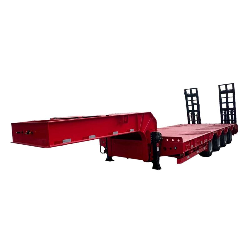 4-axle low-profile semi-trailer