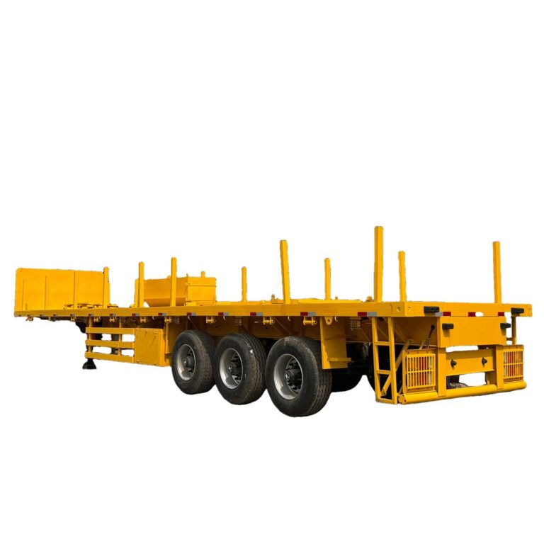 Heavy-Duty Flatbed Trailers: The Backbone of Central Asia’s Growing Construction Industry