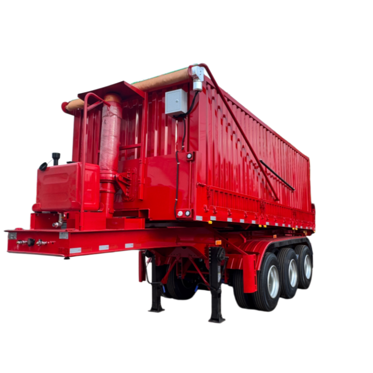 The core advantages of a rear folding semi-trailer