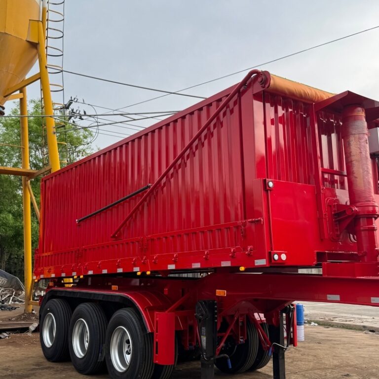 Disadvantages of Rear Flip Semi Trailers