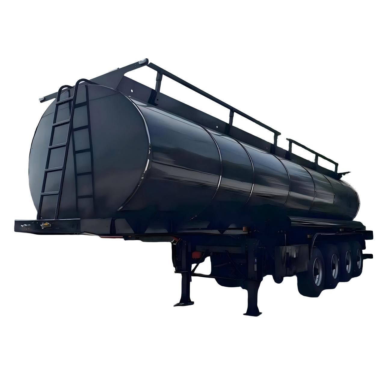 4‑axle asphalt tank semi‑trailer