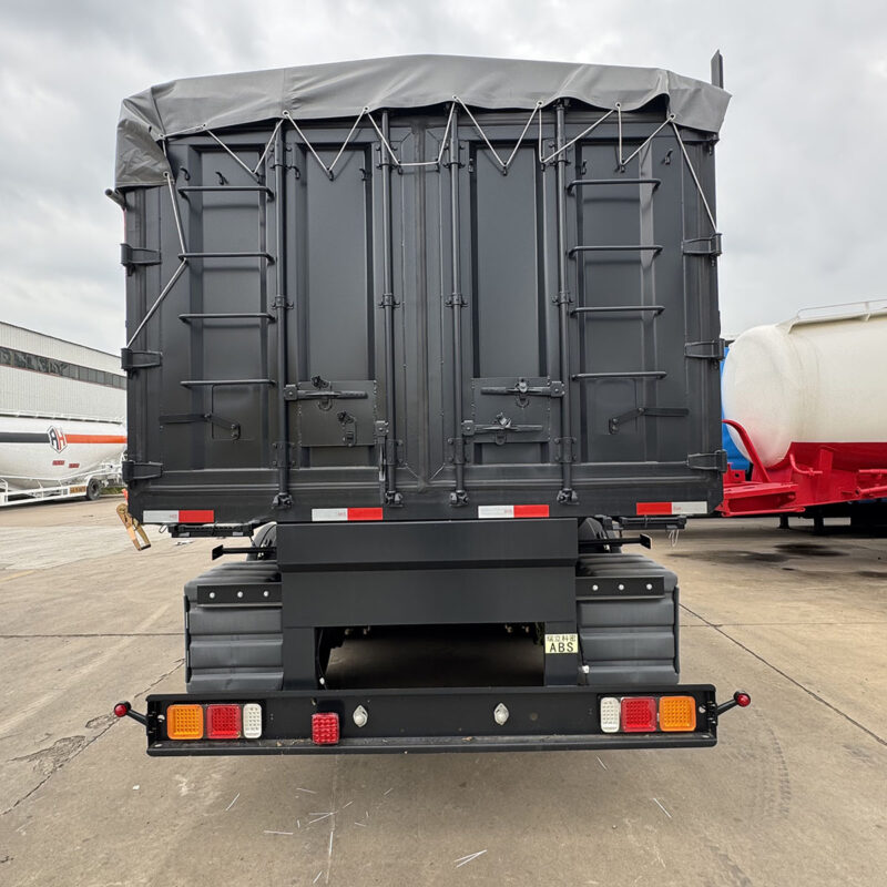 Export dump truck sand and gravel semi-trailer