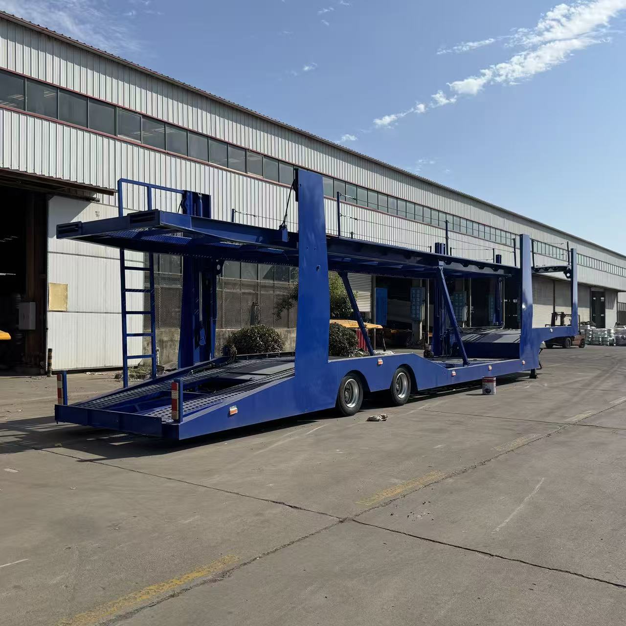 6 seat car carrier semi-trailer