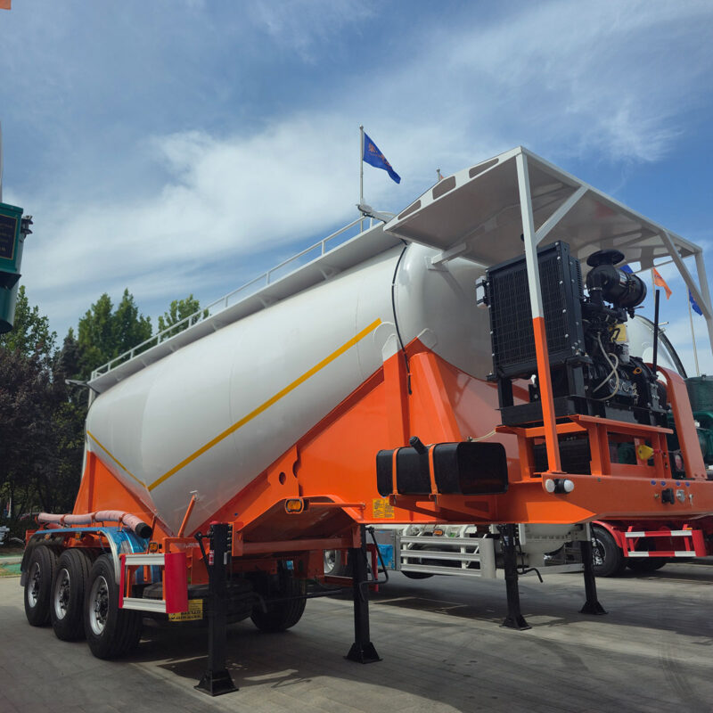 3-axis powder tanker truck