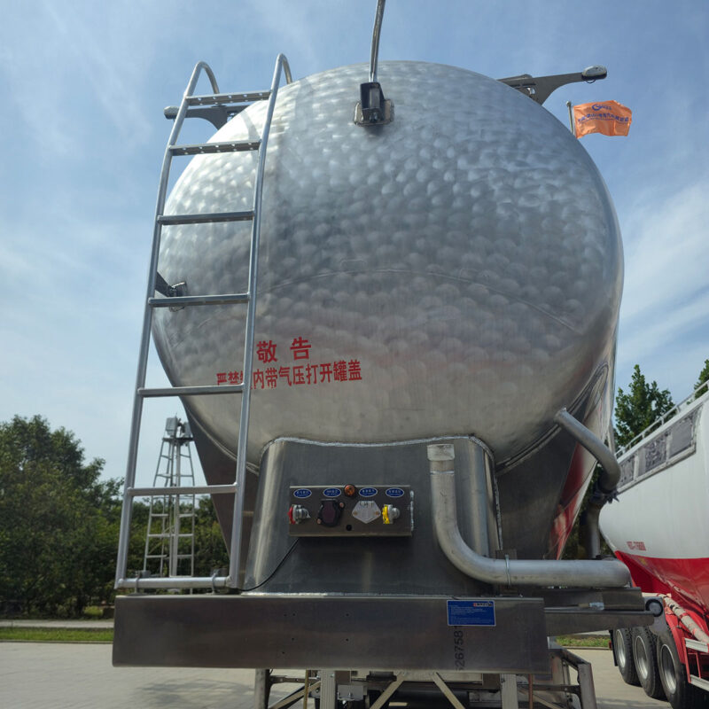 3-axis alloy powder tanker truck