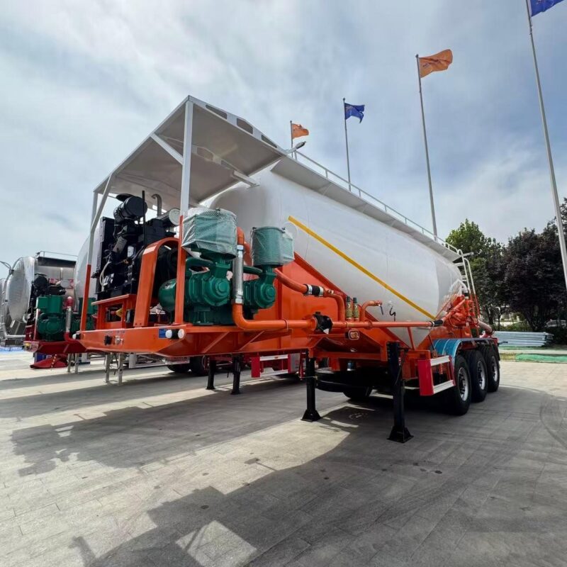 3-axis cement tanker truck