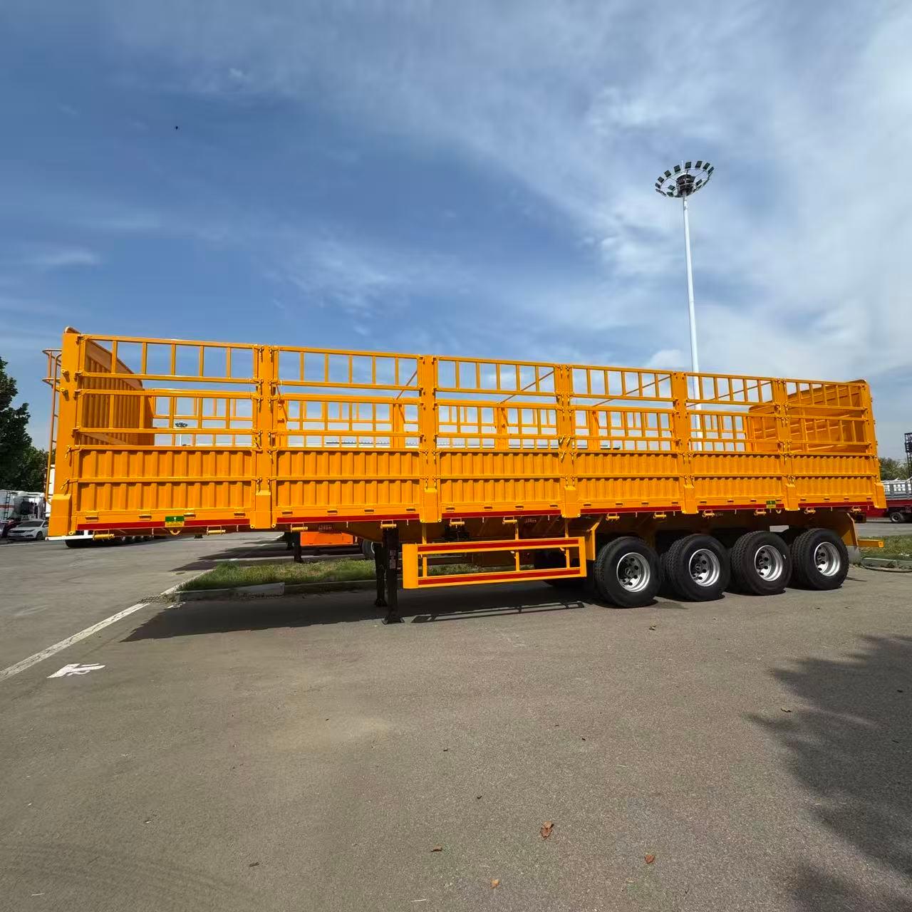 4-axle warehouse semi-trailer