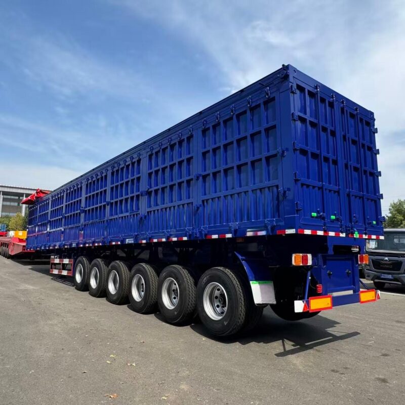 6-axle rollover semi-trailer
