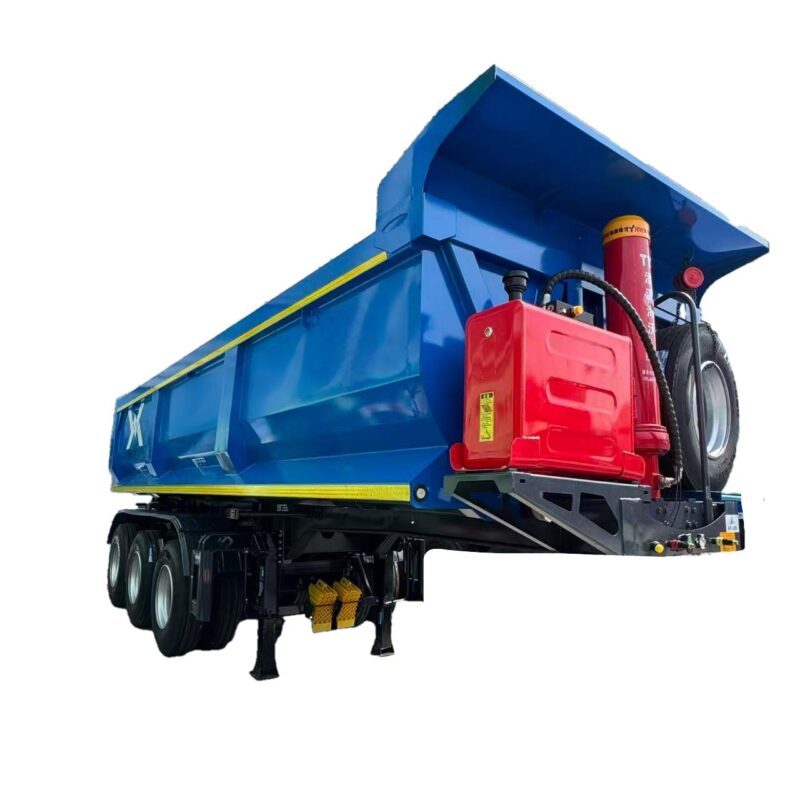 3-axle rear dump truck