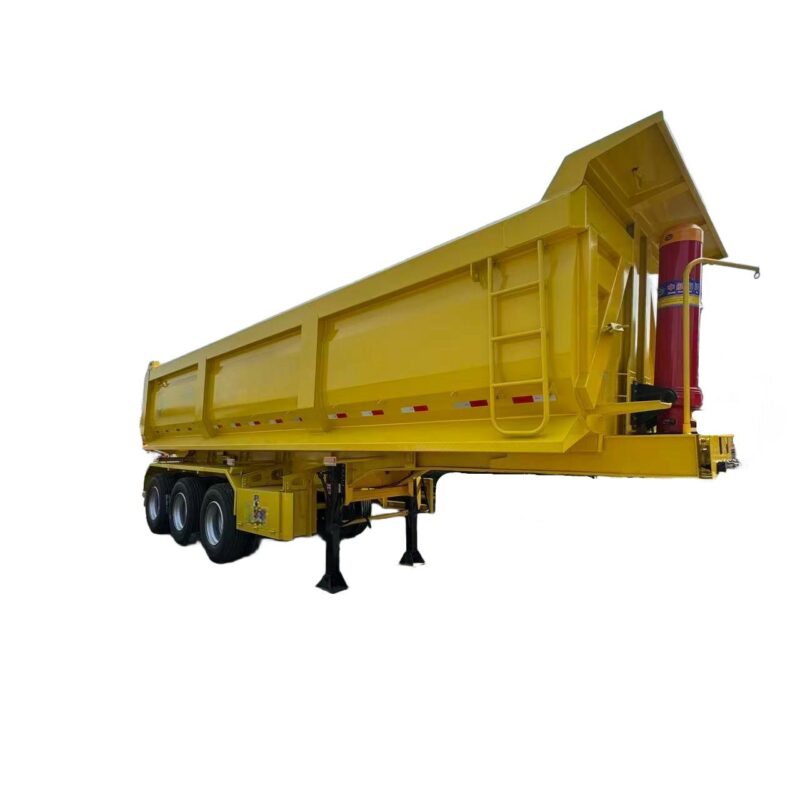 3-axle rear dump truck